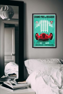Plakat na ścianę Grand Prix De Belgique Automobile