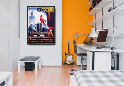 Plakat do pokoju Acqui Concorso Internazionale di Eleganza for Automobili