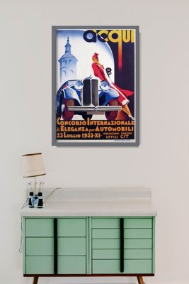 Plakat do pokoju Acqui Concorso Internazionale di Eleganza for Automobili