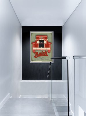Plakat w stylu vintage Rene Vincent Buick Automobile