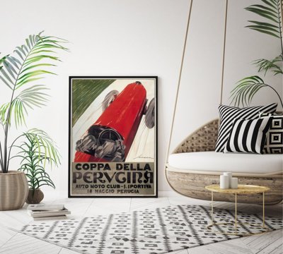 Plakat do pokoju Grand Prix Plakat Coppa della Perugina Federico Seneca