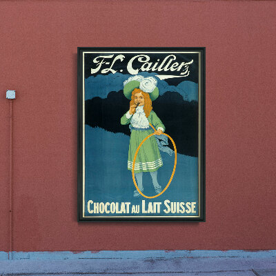 Plakat na ścianę Chocolat au Lait Suisse