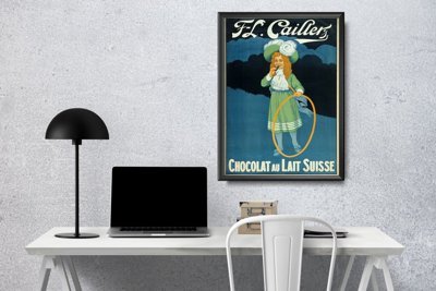 Plakat na ścianę Chocolat au Lait Suisse