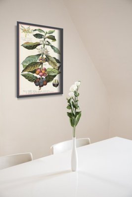 Retro plakat Kawa Arabica Nadruk kuchenny
