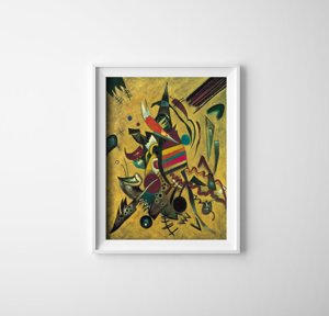 Plakat vintage do salonu Reprodukcja Wassily Kandinsky