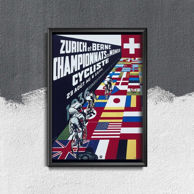 Plakat na ścianę Campionato Mondiale Ciclo