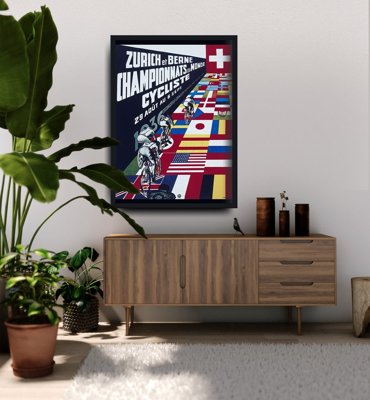 Plakat na ścianę Campionato Mondiale Ciclo