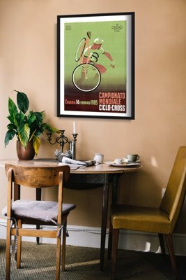 Plakat do pokoju Rower retro