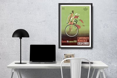 Plakat do pokoju Rower retro