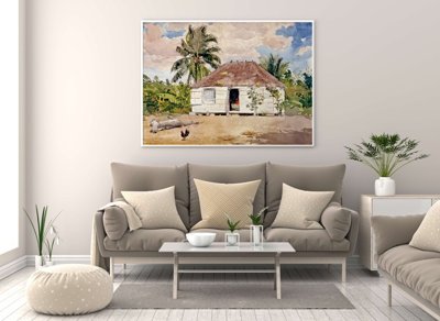 Plakat w stylu vintage Nassau Winslow Homer