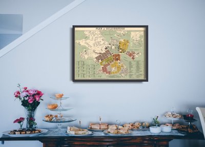 Plakat vintage Helsinki Finlandia