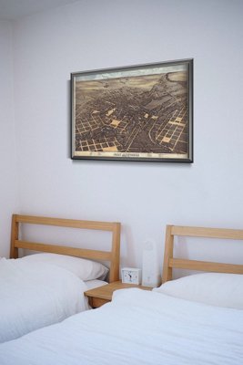 Plakat na ścianę Stara mapa San Antonio
