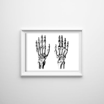 Plakat vintage Ręce