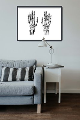 Plakat vintage Ręce
