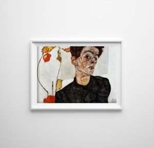 Plakat na ścianę Autoportret Egon Schiele
