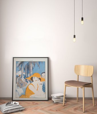 Plakat retro Okładka magazynu La Vie Parisienne