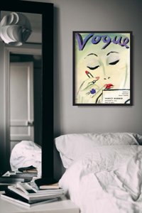Plakatyw stylu retro Vogue Vanity Number