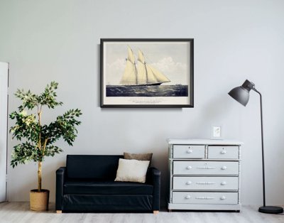 Plakat na ścianę Cambria Racing Yacht