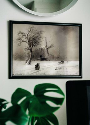 Plakatyw stylu retro Sztorm Ivan Aivazovsky