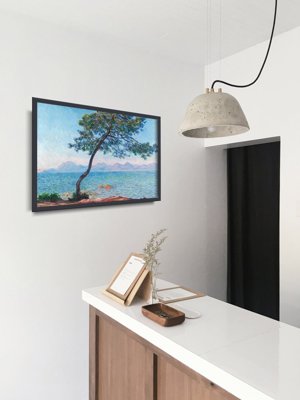 Plakat w stylu vintage Claude Monet w górach Esterel