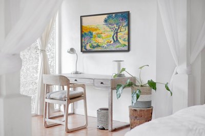 Plakat na ścianę La Plaine de Bormes Henri Edmond