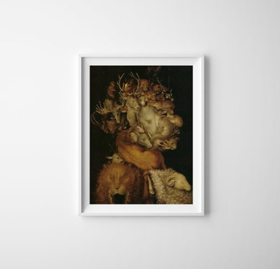 Plakat retro Giuseppe-Arcimboldo Ziemia