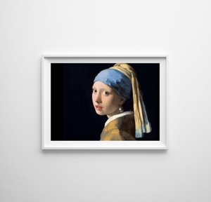 Plakat do pokoju Dziewczyna z perłą Johannes Vermeer