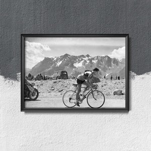 Plakat do pokoju Fotografia Tour de France Frederico Bahomontes