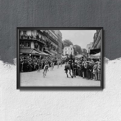 Plakat vintage Tour de France Fotografia Lucien Buysse
