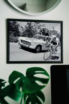 Retro plakat Fotografia Tour de France Eddy Merck