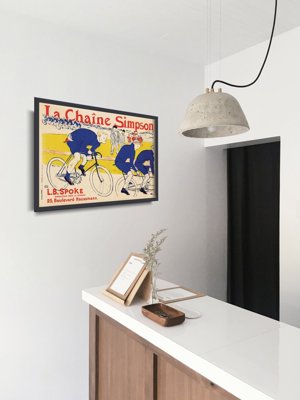 Retro plakat Le Chaine Simpson Henri de Toulouse Lautrec