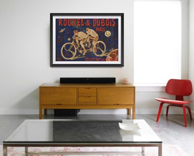 Plakat retro Rouxel & Dubois Paris Vintage