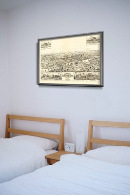 Plakat retro Longwood na Florydzie
