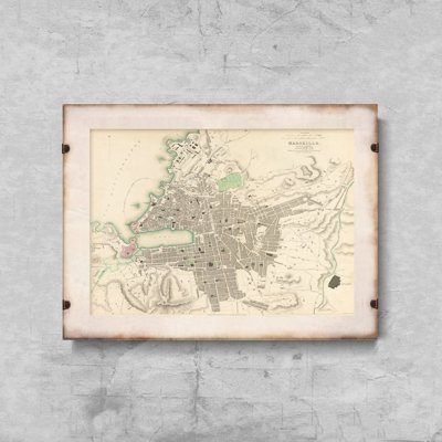 Plakat na ścianę Mapa San Mateo