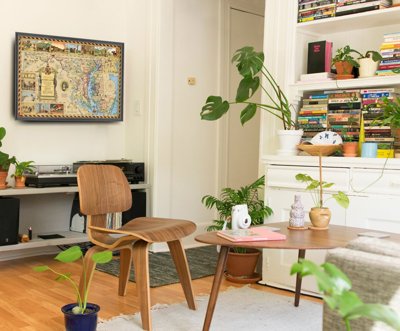 Plakatyw stylu retro Stara mapa Delft Holandia