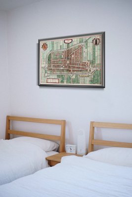 Plakat na ścianę Plan Colton i mapa Bostonu