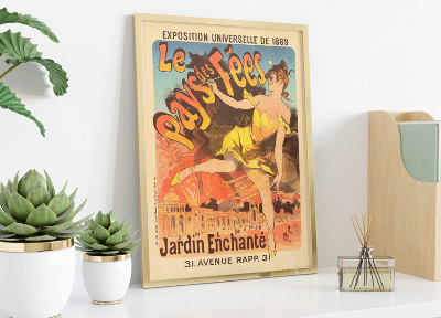 Plakat Exposition Universelle de 1889, Le Pays des Opłaty