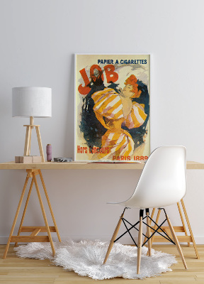 Plakat Praca papier a papierosy