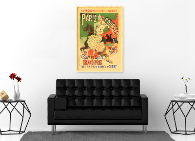 Plakat Hipodrom de la Porte Maillot, Paryż Kursy