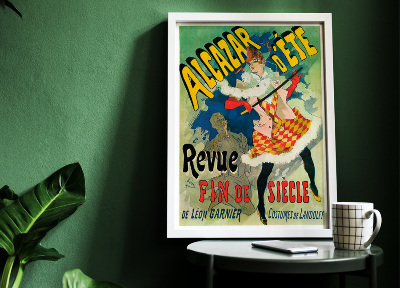 Plakat Revue de Siecle Alcazar Fin dete