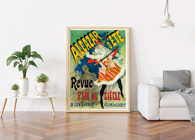 Plakat Revue de Siecle Alcazar Fin dete