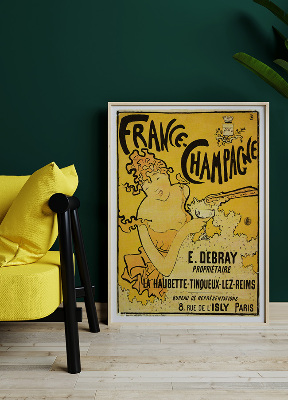 Plakat Francja Champagne