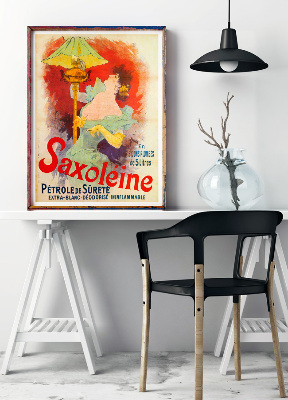 Plakat Saxoleine Petrole de sûreté