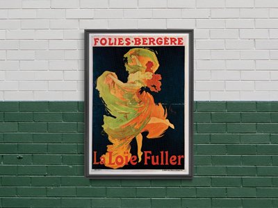 Plakat Folies Bergere, Loie Fuller