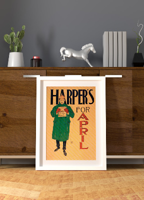 Plakat Harper na kwiecień
