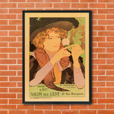 Plakat Salon des Cent, 5me Exposition