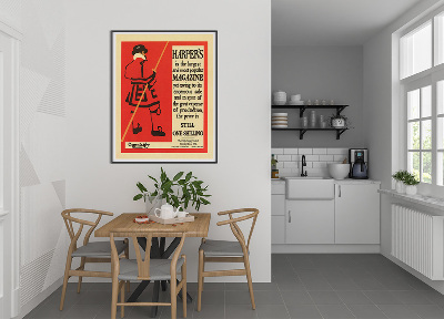 Plakat Promocyjne dla Harpers Magazine