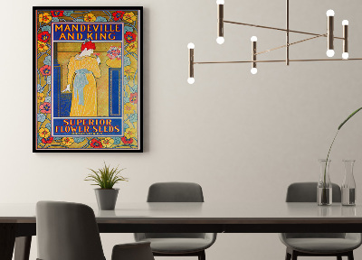 Plakat Mandeville i król Superior Nasiona kwiatów