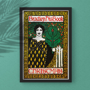 Plakat Bradley książce Boże Narodzenie