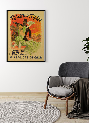 Plakat Teatr de Lopera, Carnaval 1896